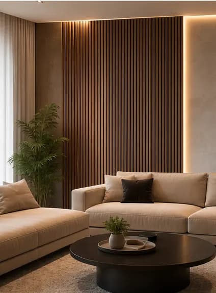 Avcılar Ambarlı ve Denizköşkler Salon Duvar Paneli Rehberi için dekoratif panel örneği