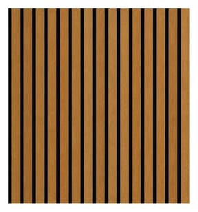 60x60 Teak Kare Akustik Panel
